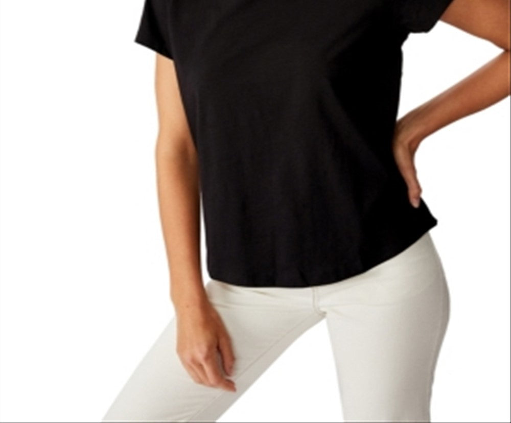 Cotton on Women's the One Crew Tee Black Size X-Small