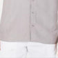 Alfani Men's Lagoon Stretch Linen Blend Shirt Gray Size Large