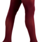 INC International Concepts Women's Solid Opaque Tights Wine Size Medium