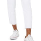 Greene St. Denim Women's Button-Fly Straight-Leg Jeans White Size 31