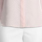 Anne Klein Women's Long Sleeve Stripe CDC Oxford Top White Size XS