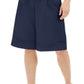 INC International Concepts Women's Pleat Front High Rise Wide Leg Pants Blue Size 6