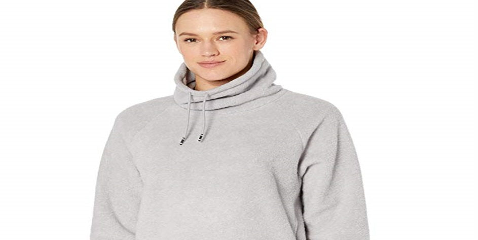Nike Women's Therma Cowl Cozy Top Gray Size Large