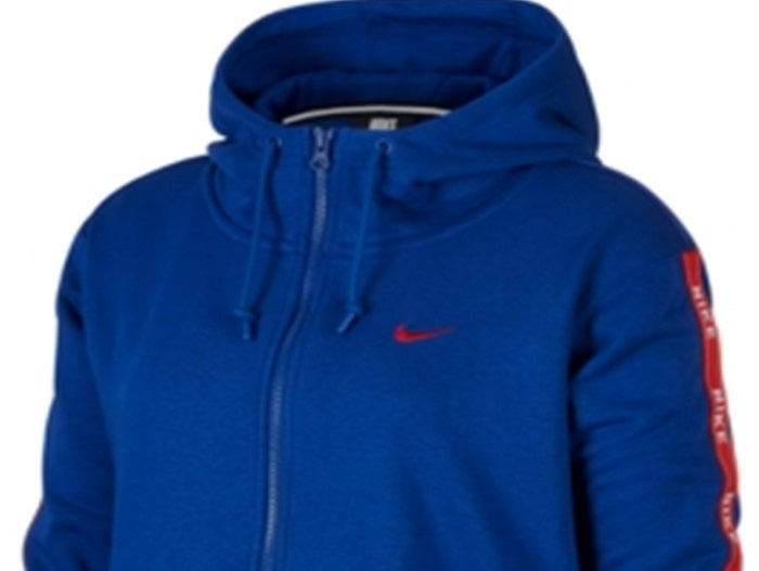 Nike Women's Plus Sportswear Logo Zip Hoodie Blue Size X-Large