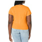 Guess Women's Short Sleeve Logo Baby Tee, Salamander Size Medium