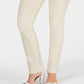 Charter Club Women's Cambridge Skinny Pull on Tummy-Control Pants Brown Size 12 S