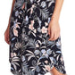 1.STATE Women's Front Tie Halter Cocktail Dress Blue