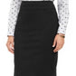 Charter Club Women's Ponte Knit Pencil Skirt Black Size 14