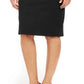 Charter Club Women's Ponte Knit Pencil Skirt Black Size 14