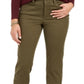 Charter Club Women's Solid Pants Green Size 12 Petite