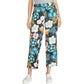 Rachel Rachel Roy Women's Daria Silk Pull on Casual Pants Blue Size Large