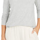 Charter Club Women's Heathered Turtleneck Gray Size Petite Small