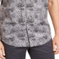 Alfani Men's Printed Shirt Gray Size XX-Large