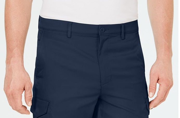 Attack Life By Greg Norman Men's Performance Cargo Shorts Blue Size 32