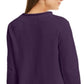 Karen Scott Women's Cotton Mock Neck Sweater Purple Size Small