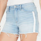 Tinseltown Junior's Side striped Denim Shorts Blue Size 11