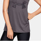 Under Armour Women's Tech Graphic Tank Top Gray Size Medium
