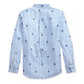 Polo Ralph Lauren Big Boys Skull Poplin Shirt Blue Size M