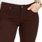 Style & Co Women's Tummy Control Bootcut Jeans Brown Size 16X4.5