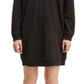 Levi's Women's Crew Sweatshirt Dress Black Size Small