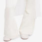 Free People Women's Penny Pull Over Flare Jeans White Size 25
