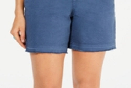 Style & Co Women's Cutoff Shorts Blue Size 16
