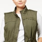 Levi's Women's Trendy Plus Cotton Vest Green Size 1X