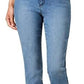 Charter Club Lexington Straight-Leg Jeans Blue Size 12-S