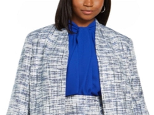 Calvin Klein Women's Wear to Work Jacket Plus Blue Size 18W
