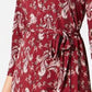 Charter Club Women's Printed Polo Shirtdress Red Size Petite XL