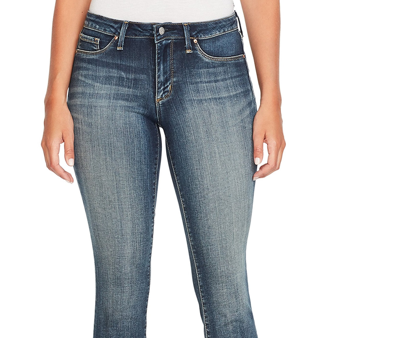 Jessica Simpson Women's Kiss Me Super Skinny Jean Blue Size 26