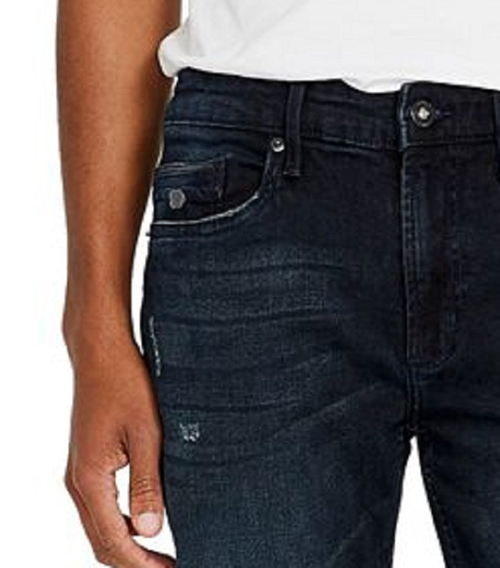 Buffalo Men's Heather Jeans Blue Size 33X30