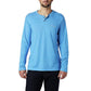 Columbia Men's Thistletown Park Long Sleeve Henley Shirt Blue Size XX-Large