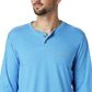 Columbia Men's Thistletown Park Long Sleeve Henley Shirt Blue Size XX-Large