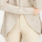 Karen Scott Women's Cocoon Cardigan Brown Size Petite Small