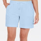 Karen Scott Women's Pull on Drawstring Shorts Blue Size X-Small