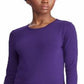 Ralph Lauren Women's Long Sleeve Stretch T-Shirt Purple Size Medium