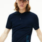 Lacoste Men's branded Cotton Polo Shirt Blue Size 7