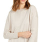 Style & Co Women's Seam Front Tunic Sweater Brown Size X-Small