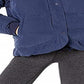 Free People Women's Chill Factor Puffer Coat  Blue Size Medium