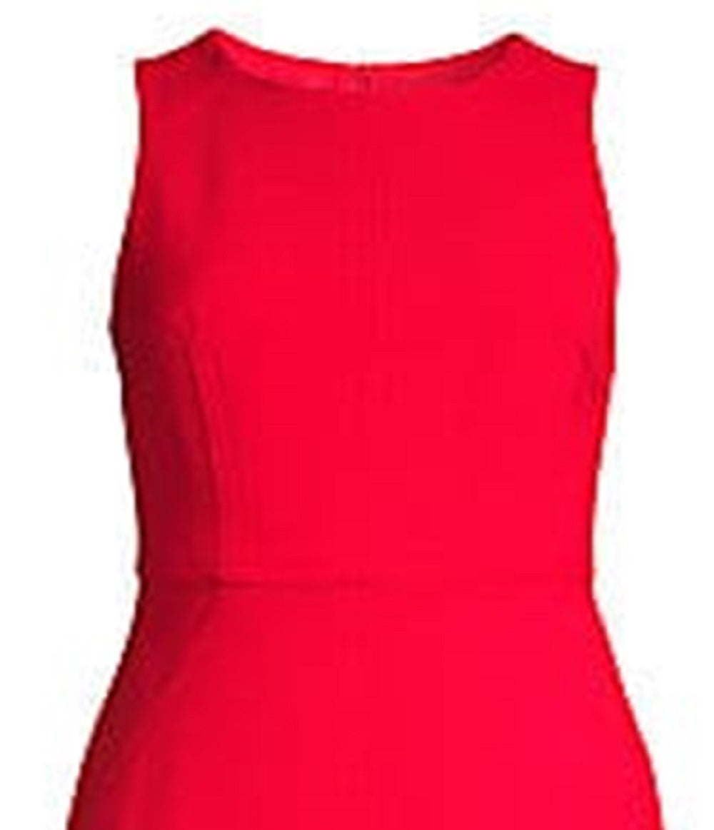 Trina Turk Petit Rouge Sheath Dress Red Size 10