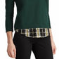 Ralph Lauren Women's Layered Jersey Sweatshirt Green Size Small