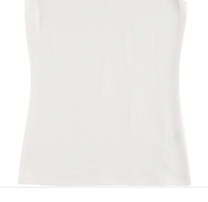 Aveto Junior's V Neck Soft Stretch Knit Solid Top White Size X-Large