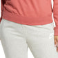 Nike Women's Plus Color Block Hoodie Orange Size X-Large
