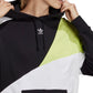 Adidas Women's Cotton Colorblocked Hoodie Black Size X-Small