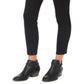 Style & Co Women's Uptown Raw Hem Skinny Jeans Black Size 14