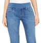 Style & Co Women's Ella Cuffed Boyfriend Jeans Blue Size Petite Medium