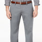 Club Room Men's Pants Flat Front Classic Chino Stretch  Gray Size 38X32