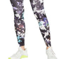 Nike Women's Printed Washed Floral Tights Black Size Large