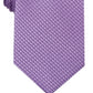 Alfani Men's Costello Silk Blend Pattern Neck Tie Purple One Size